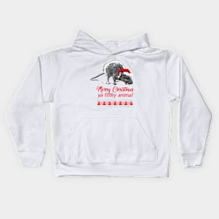 Merry Christmas Filthy Animal Kids Hoodie